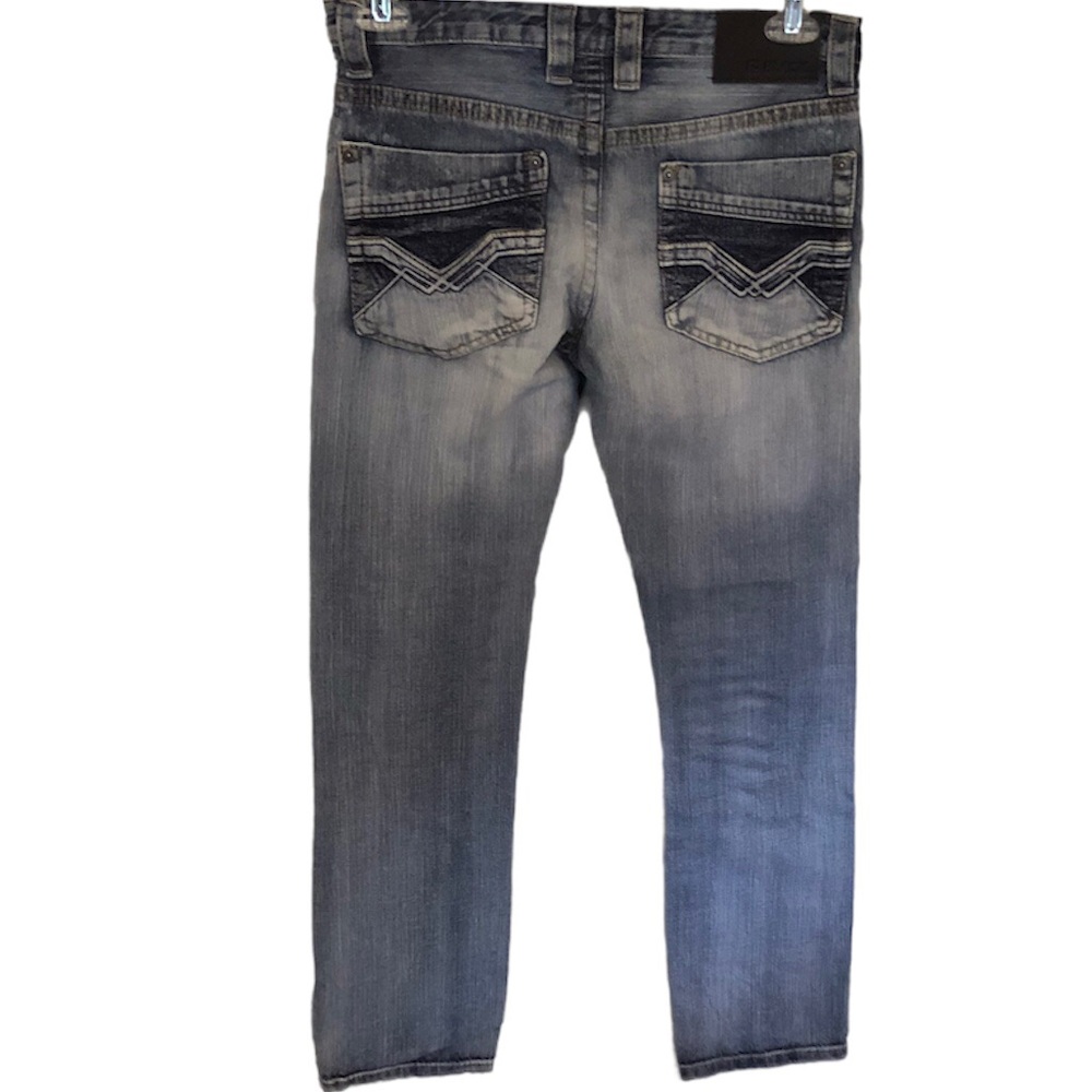 CJ Black 29X32 Skinny Jeans Mens Light Wash 100% Cotton Distressed Pocket Detail